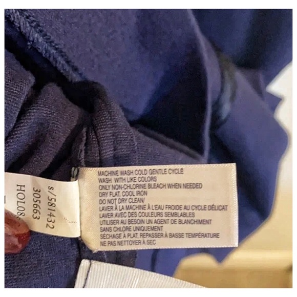 GAP Indigo Tuxedo Pencil Dress - Picture 7 of 7